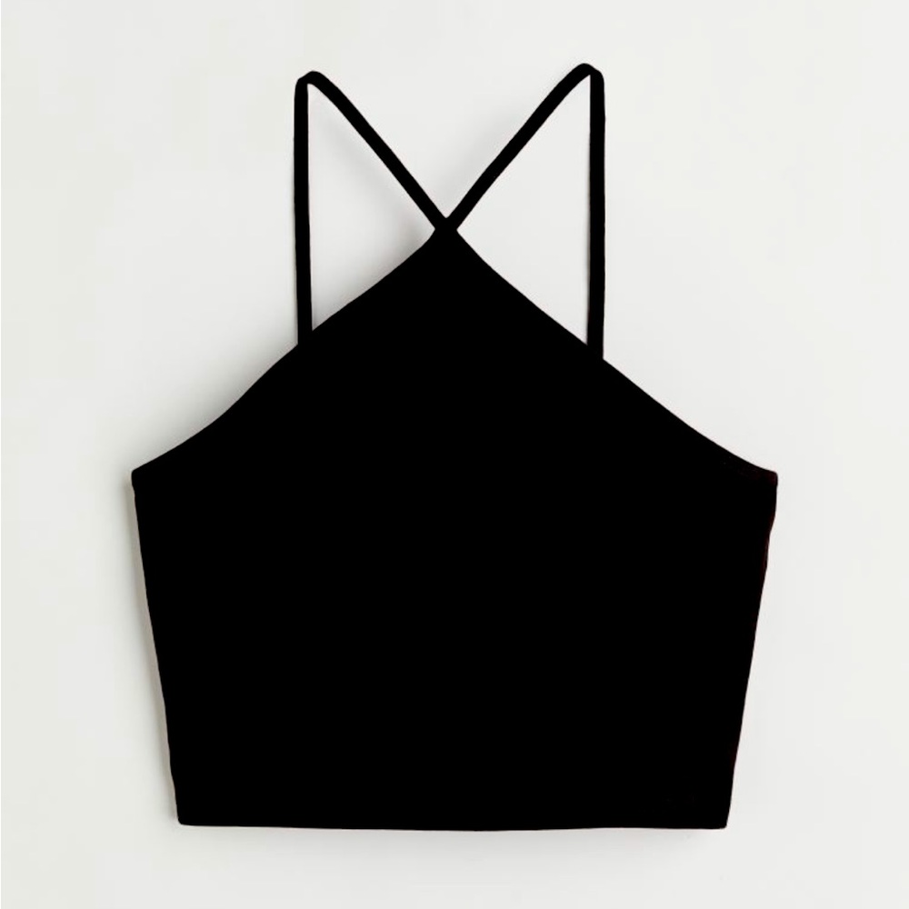 Black Crop Top